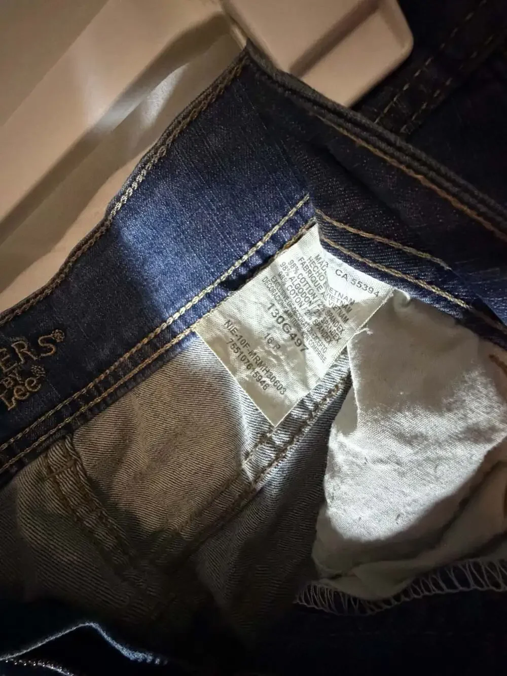 Riders by Lee Women's Blue Denim Straight Leg Jeans Size 16P